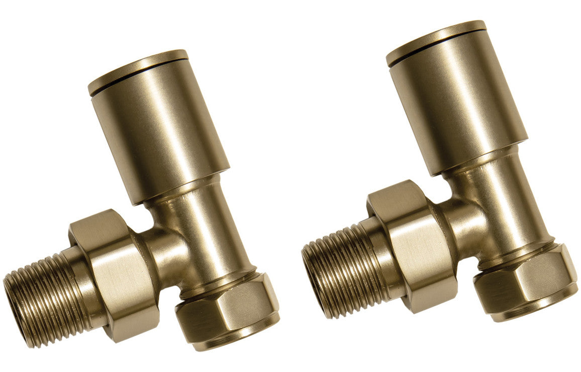 brushed-brass-radiator-valves-angled 1
