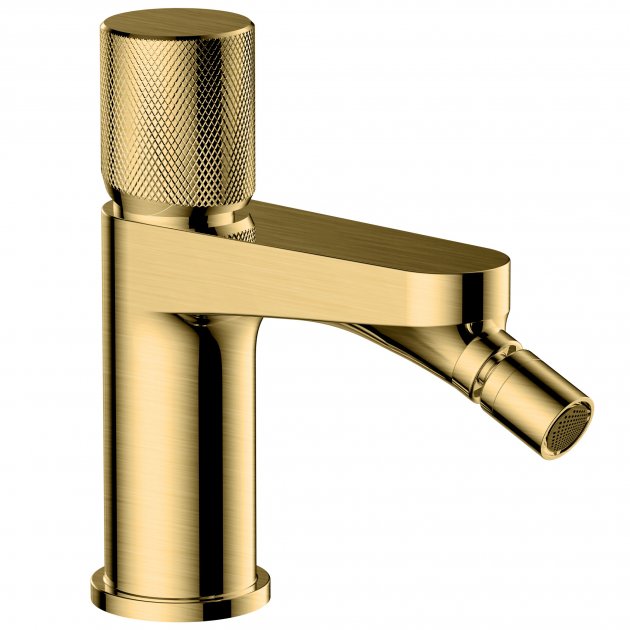 RAK Amalfi Bidet Mixer Tap Without Waste - Brushed Gold