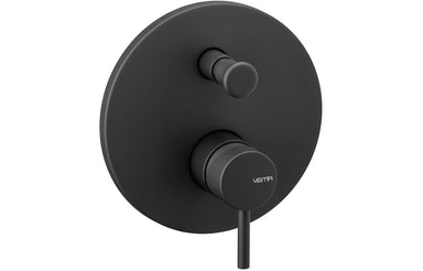 vema-maira-black-concealed-two-outlet-shower-mixer-w-diverter 1