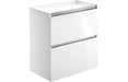lavender-800mm-2-drawer-floor-standing-basin-unit-no-top-white-gloss 1