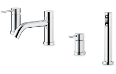 vema-maira-4-hole-deck-mounted-bath-shower-mixer-chrome 1