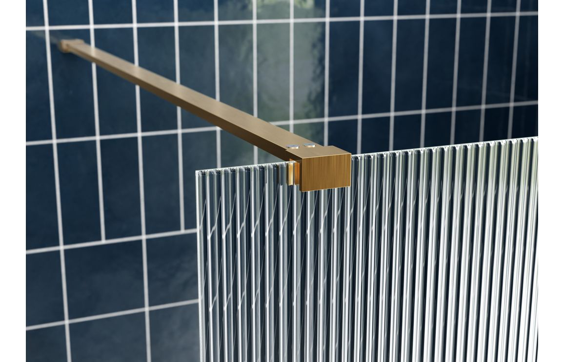 gemina-1200mm-fluted-wetroom-panel-support-bar-brushed-brass 2