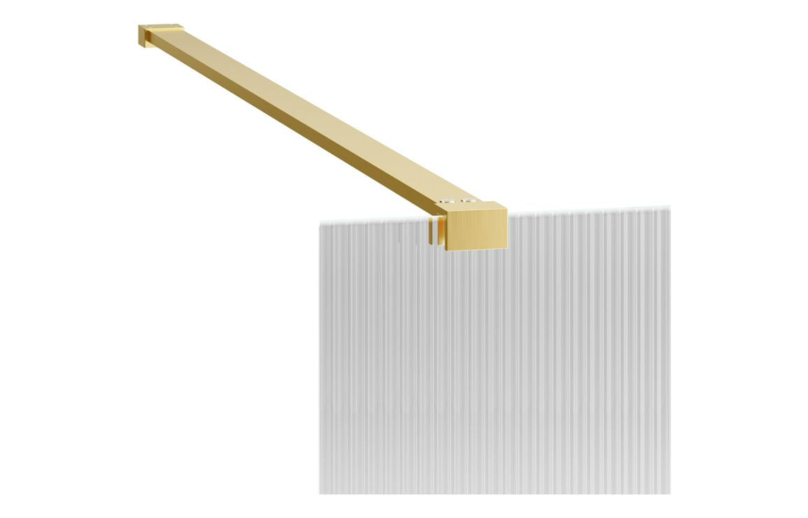 gemina-1000mm-fluted-wetroom-panel-support-bar-brushed-brass 3