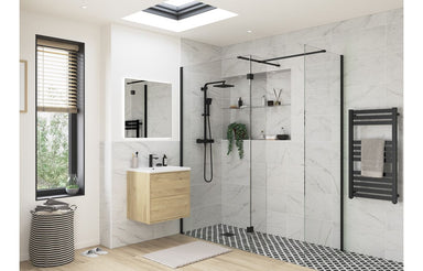 gemina-optional-300mm-wetroom-splash-panel-black 2