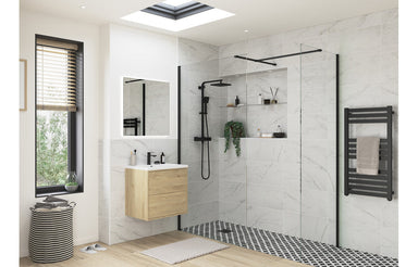 gemina-900mm-wetroom-side-panel-arm-black 1