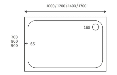 25mm-anti-slip-ultra-slim-1700x800mm-rectangular-tray-waste 2