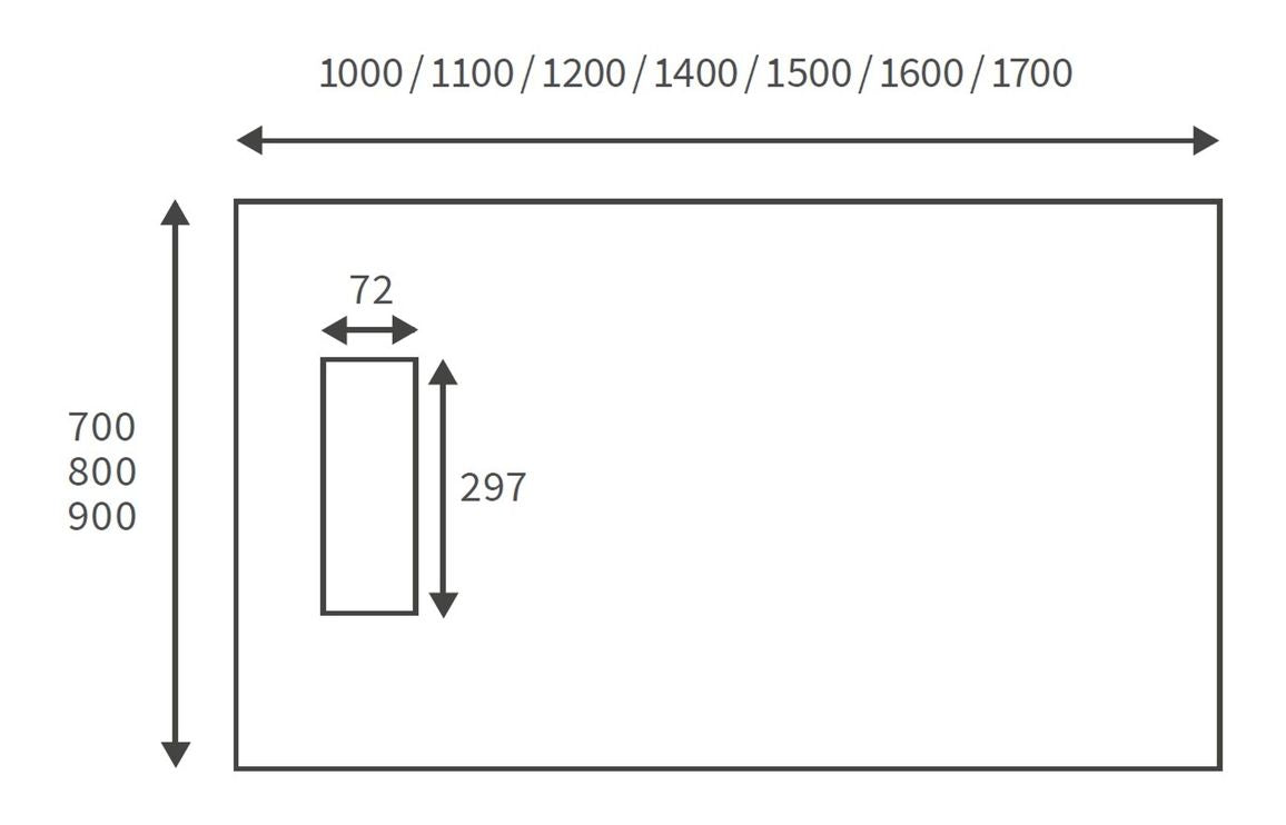 25mm-linear-1000x800mm-slim-rectangular-tray-waste 2