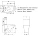 RAK Resort Mini Rimless Close Coupled Back to Wall Toilet Pack - Slim Sandwich Soft Close Seat
