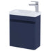 RAK Resort 450mm 1-Door Wall Hung Vanity Unit - Denim Blue