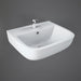 RAK Series 600 Cloakroom Basin 400mm Wide - 1 Tap Hole - Ceramic Basins